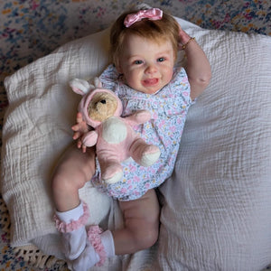 19inch Handmade Reborn Doll For Children'S Birthday And Christmas Best Toy Gift