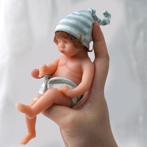 6” Silicone Reborn Doll Soft Baby Doll Companion🔥