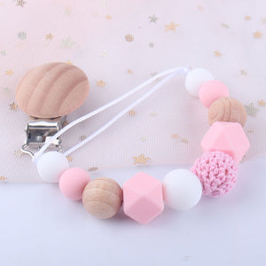Cute Silicone Anti-drop Pacifier Chain