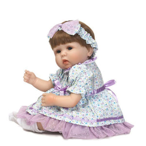 17'' Realistic Sweet Cute Reborn Baby Girl Doll Kinley