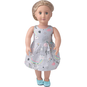 18 inch American Girl Floral Dress