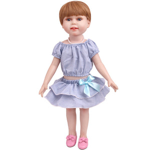 18 inch American Girl Multicolor Plaid Suit Skirt