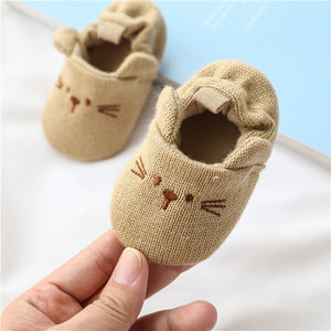 Cartoon Knitted Shoes for 17-24 Inches Reborn Dolls