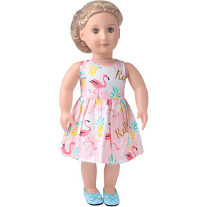 18 inch American Girl Floral Dress