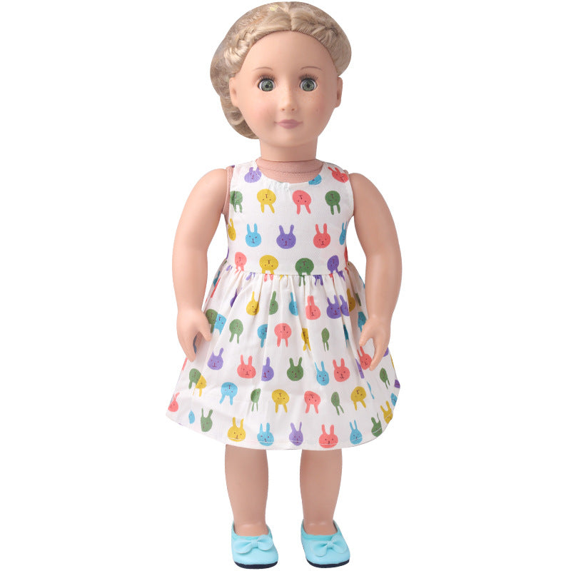 18 inch American Girl Floral Dress