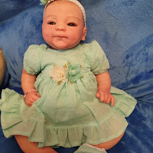 17 inch little RealisticAngle  reborn baby baby doll