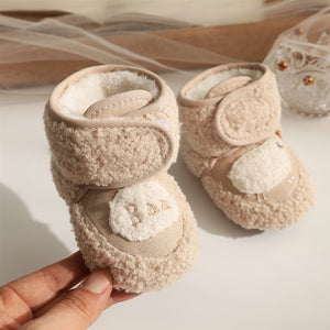 Lovely Plush Soft Soles Shoes for 20-24 Inches Reborn Dolls