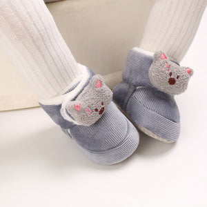 Cute Plush Soft Soles Shoes for 20-24 Inches Reborn Dolls