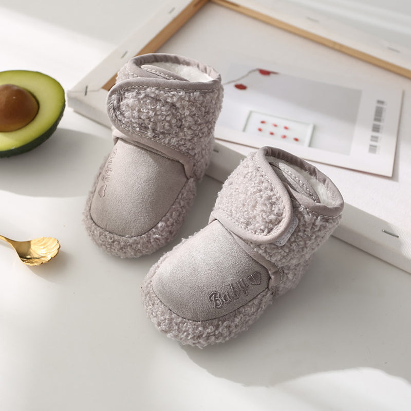 Lovely Plush Soft Soles Shoes for 20-24 Inches Reborn Dolls