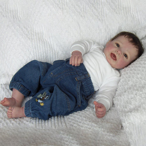 21'' Sweet Emma Handmade Reborn Baby Doll Girl