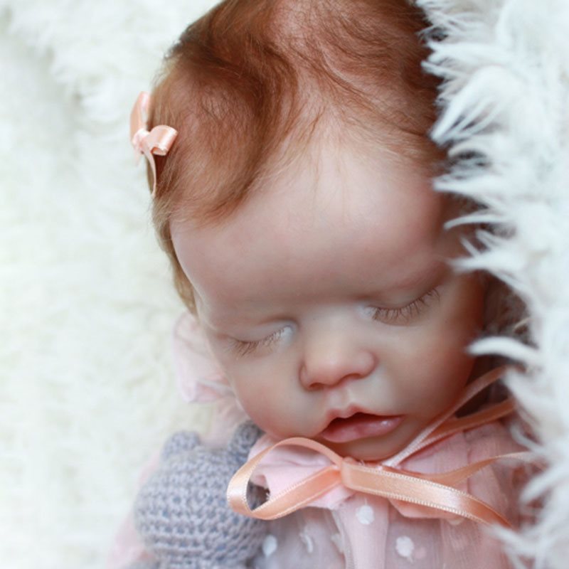 17'' SoftTouch Full Silicone Amina Reborn Baby Doll Girl