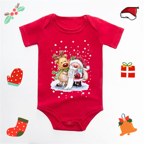 Christmas Bodysuit for 22-23 Inches Reborn Dolls