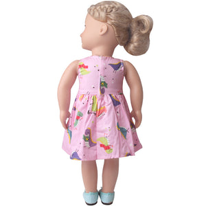 18 inch American Girl Floral Dress