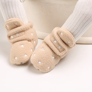 Cute Plush Soft Soles Shoes for 20-24 Inches Reborn Dolls