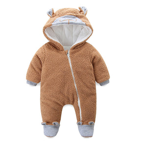 Warm Long Sleeve Little Bear Doll Bodysuit for 23 Inches Reborn Dolls