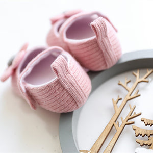 Lovely Flower Soft Soles Shoes for 20-24 Inches Reborn Dolls