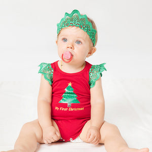 2-Piece Christmas Dress for 21/22/23 Inches Reborn Dolls