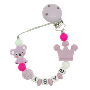 Cute Multicolor Silicone Pacifier Chain