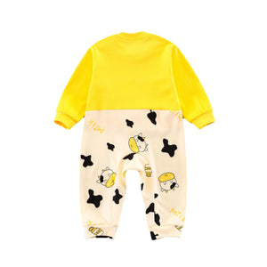 Cow Print Bodysuit Clothes for 50-55cm Reborn Dolls