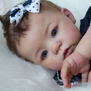 17" Taylor Realistic Reborn Baby Girl Doll