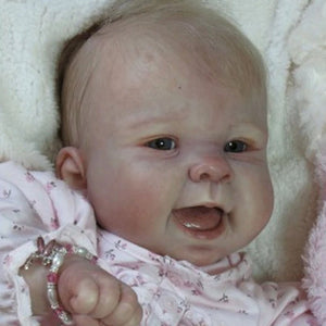 17"Lifelike Cute Ann Sleep Reborn Baby Dolls Nala Reborn Vinyl Doll