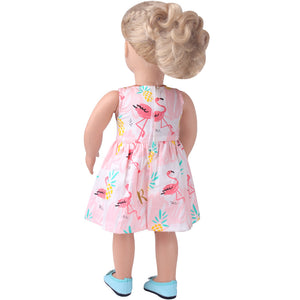 18 inch American Girl Floral Dress