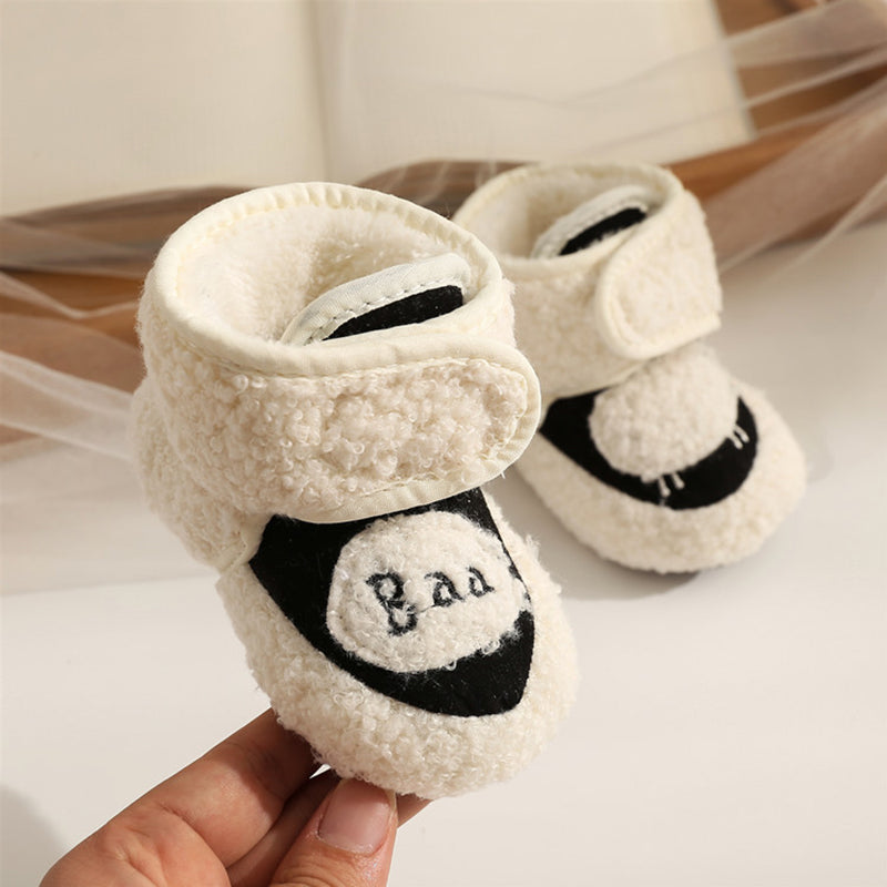 Lovely Plush Soft Soles Shoes for 20-24 Inches Reborn Dolls