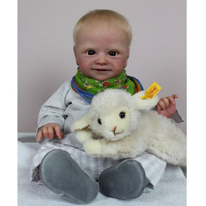 New Lifelike Newborn Baby Boy Dolls 22inch Ruby