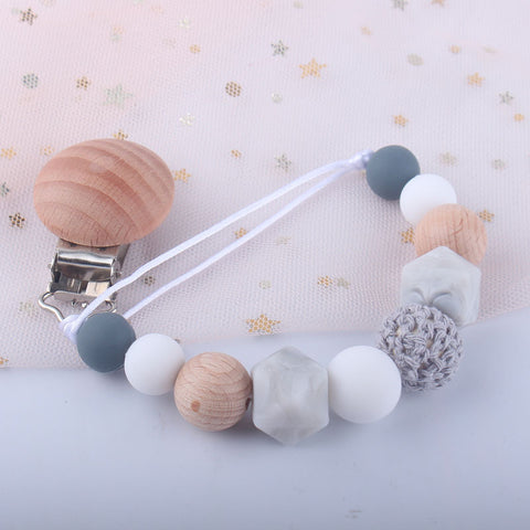 Cute Silicone Anti-drop Pacifier Chain