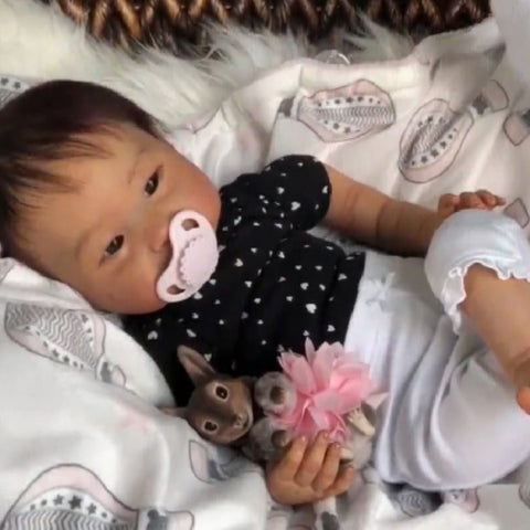 17'' Lifelike Realistic Peggy Reborn Baby Doll Girl