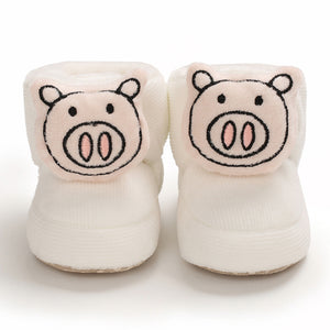 Cute Plush Soft Soles Shoes for 20-24 Inches Reborn Dolls