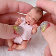 Pink Girl Mini Reborn Baby Doll - 6inch Dolls
