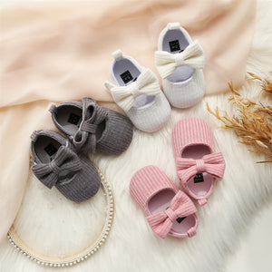 Cute Bow Knot Shoes for 20-24 Inches Reborn Dolls