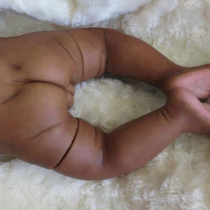 20 inch Realistic African American reborn baby baby doll