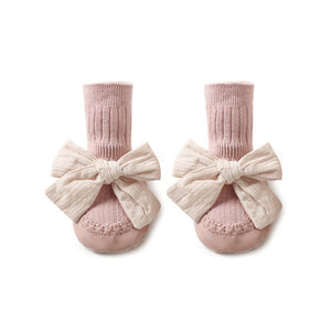 Middle Tube Anti-Drop Bow Knot Shoes for 17-24 Inches Reborn Dolls
