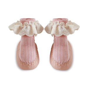 Middle Tube Anti-Drop Lace Shoes for 17-24 Inches Reborn Dolls