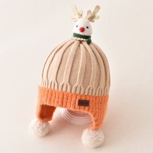 Cute Elk Christmas Hats for 20-23 Inches Reborn Dolls