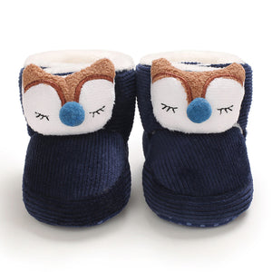 Cute Plush Soft Soles Shoes for 20-24 Inches Reborn Dolls