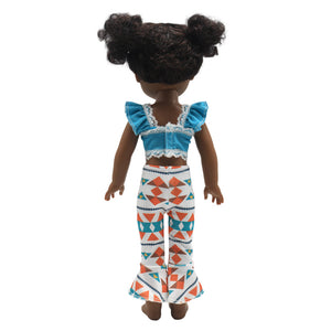 14.5 inch American Girl Doll Wellie Wishers Clothes For Holiday
