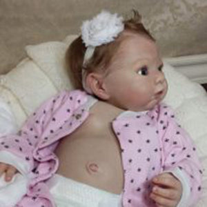 Lifelike 21'' Cutest Hill Reborn Baby Doll Girl Toy