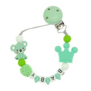 Cute Multicolor Silicone Pacifier Chain