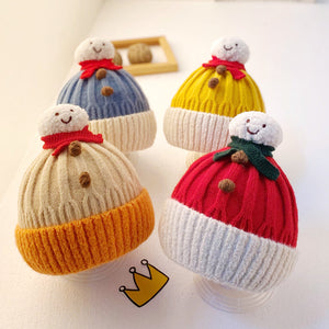 Cute Snowman Christmas Hats for 20-23 Inches Reborn Dolls