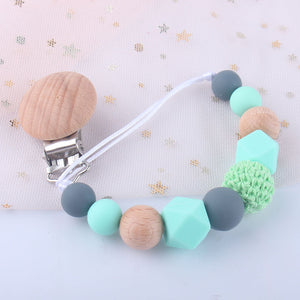 Cute Silicone Anti-drop Pacifier Chain
