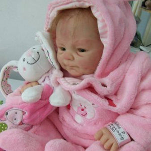 17 inch little Realistic Bernadette reborn baby baby doll best gift