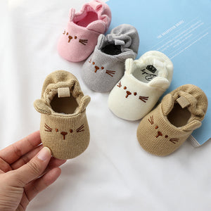 Cartoon Knitted Shoes for 17-24 Inches Reborn Dolls