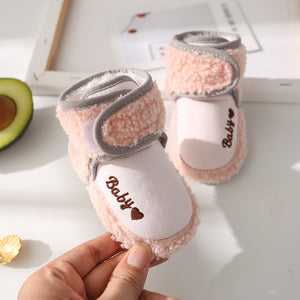 Lovely Plush Soft Soles Shoes for 20-24 Inches Reborn Dolls