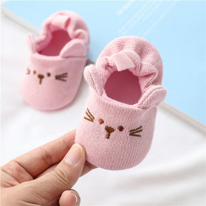 Cartoon Knitted Shoes for 17-24 Inches Reborn Dolls
