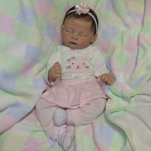 17''eborn Andi Newborn Baby Girl Doll