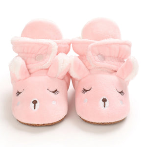Cute Elk Plush Soft Soles Shoes for 20-24 Inches Reborn Dolls