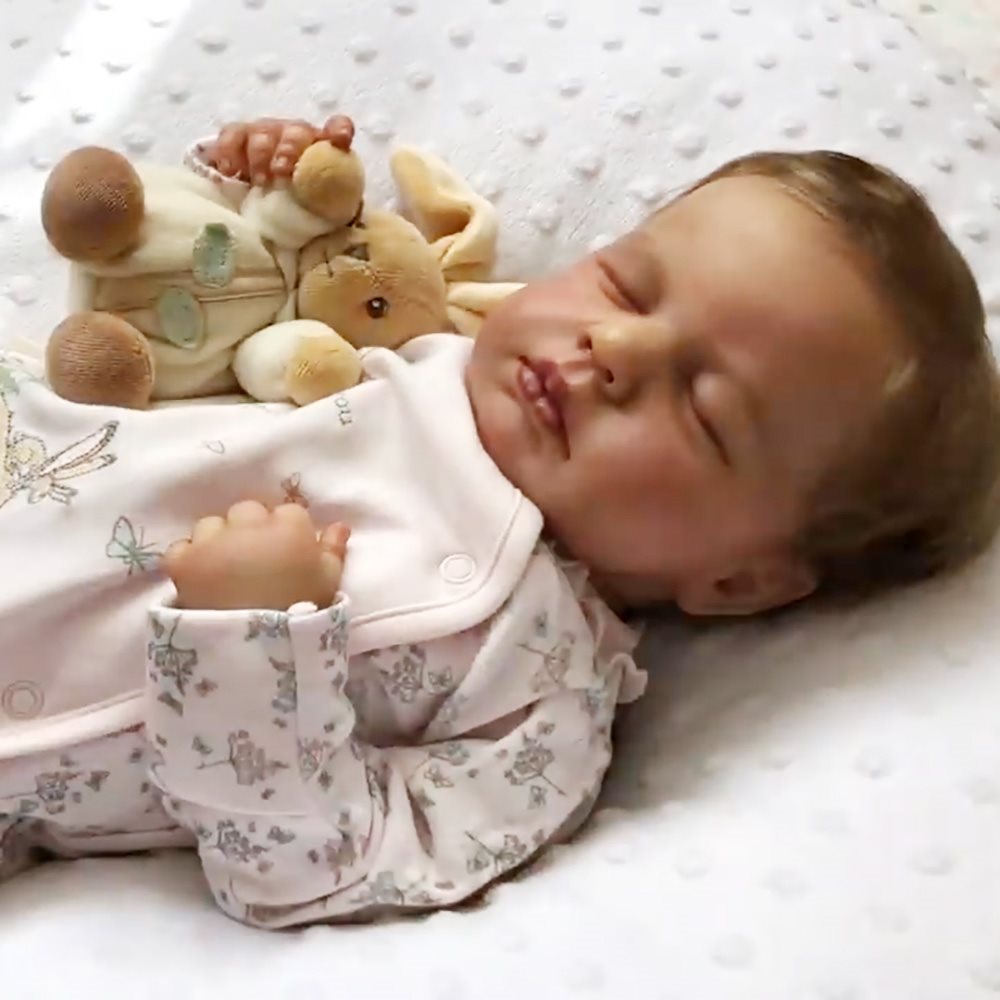 17'' Lifelike Cute  Ann Sleep Reborn Baby Dolls